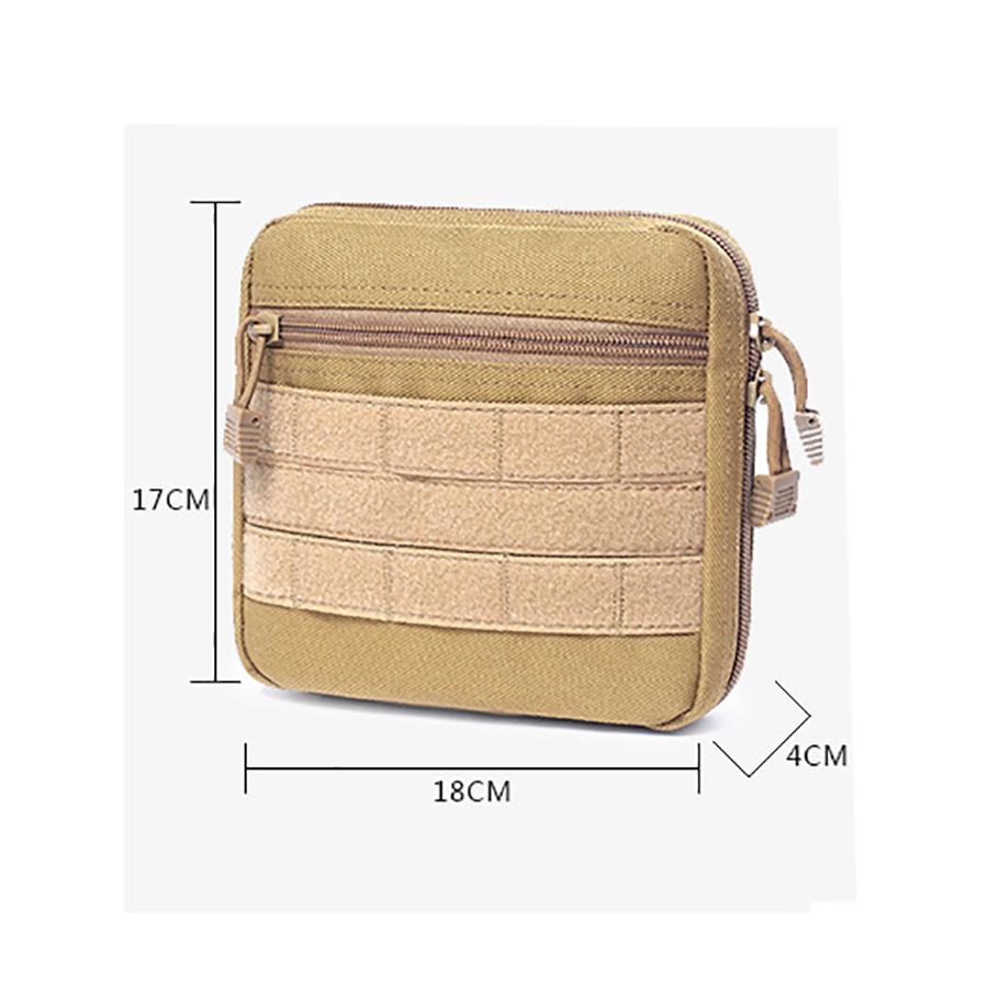 Тактическая сумка Molle для инструментов, органайзер, подсумок для магазинов, черный