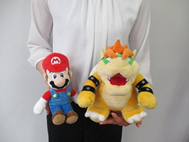 Sanei Boeki Super Mario КОЛЛЕКЦИЯ ВСЕХ ЗВЕЗД Боузер Ш18 x Г24 x В26см Плюшевая игрушка AC10 (S)