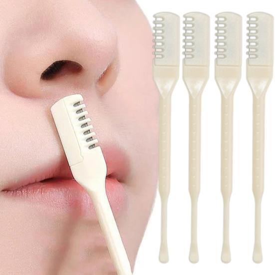 Триммер для волос в носу 2-в-1 Машинка для стрижки волос в носу и Ухочистка Двусторонняя машинка для удаления волос в ноздрях для мужчин и женщин