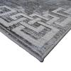 Tapis salon vintage oriental gris 120x170