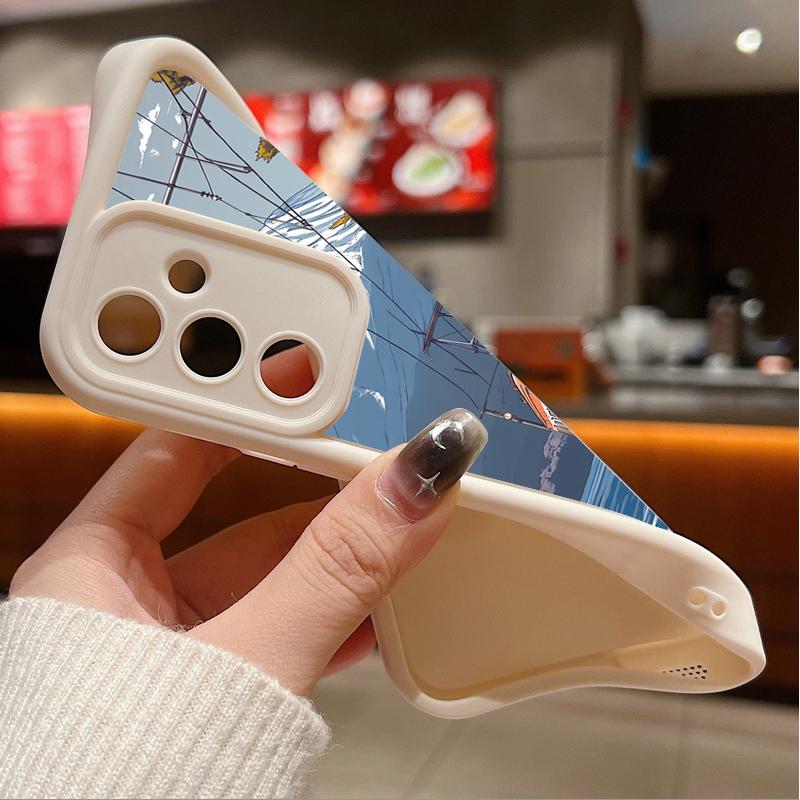 Mountain Pattern TPU Soft Phone Case For Samsung Galaxy S25 S24 FE S23 Ultra S22 S21 A16 A55 A54 A35 A34 A52 A15 A14 Shockproof Matte Silicone Cover