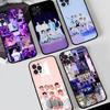 Чехол для телефона KPOP B-BTS Певец Для IPhone 17,16,15,14,13,12,11,Pro,Max,Plus,Mini, Мягкий силиконовый Черный чехол