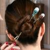 Hairpin Children's Ancient Style Hair Accessories Simple Versatile Retro Pan Hair Pin Ancient Hanfu Headwear Pin Pan for Women