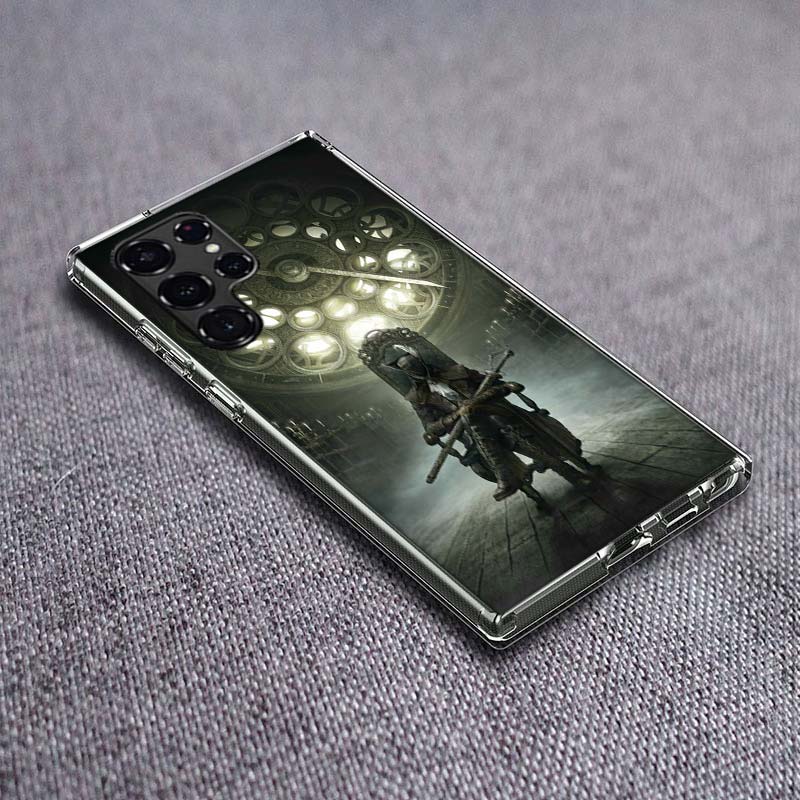 Чехол для телефона Game Bloodborne для Samsung Galaxy S24 S23 S21 S20 FE S22 S26 Ultra S25 Edge S10 Plus Cover Прозрачный ТПУ Capa Shell Coqu