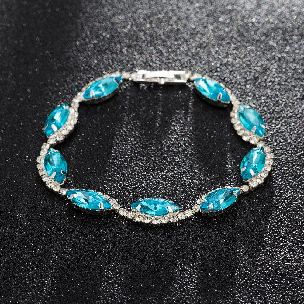 Изящный женский браслет из австралийского хрусталя
