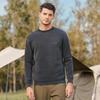 JEEP Men's Embroidered Fleece-Lined Pullover Sweater