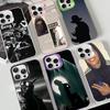 Чехол для телефона рэпера B-BENY JR Для IPhone 16 15 14 13 12 11 Pro Max X XR XSMAX 8 7 Plus Матовый Ударопрочный Задняя крышка