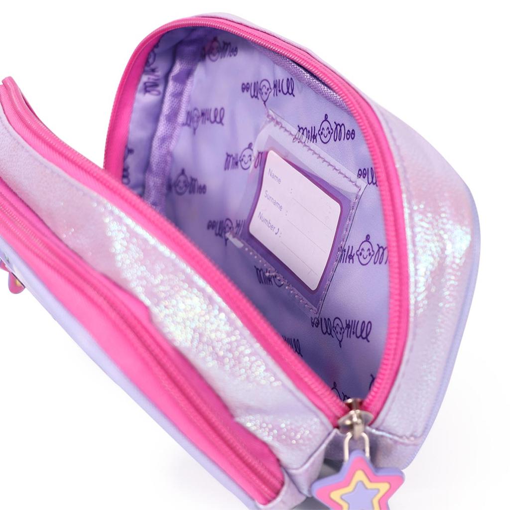 Milk&Moo Double Compartment Pencil Case Glittering Mermaid