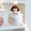 Angel Girl Christmas Angel Doll Drop Ornaments Hanging Pendant Plush Toy Pendant Party Gift Old Man Snowman Xmas Tree Pendant
