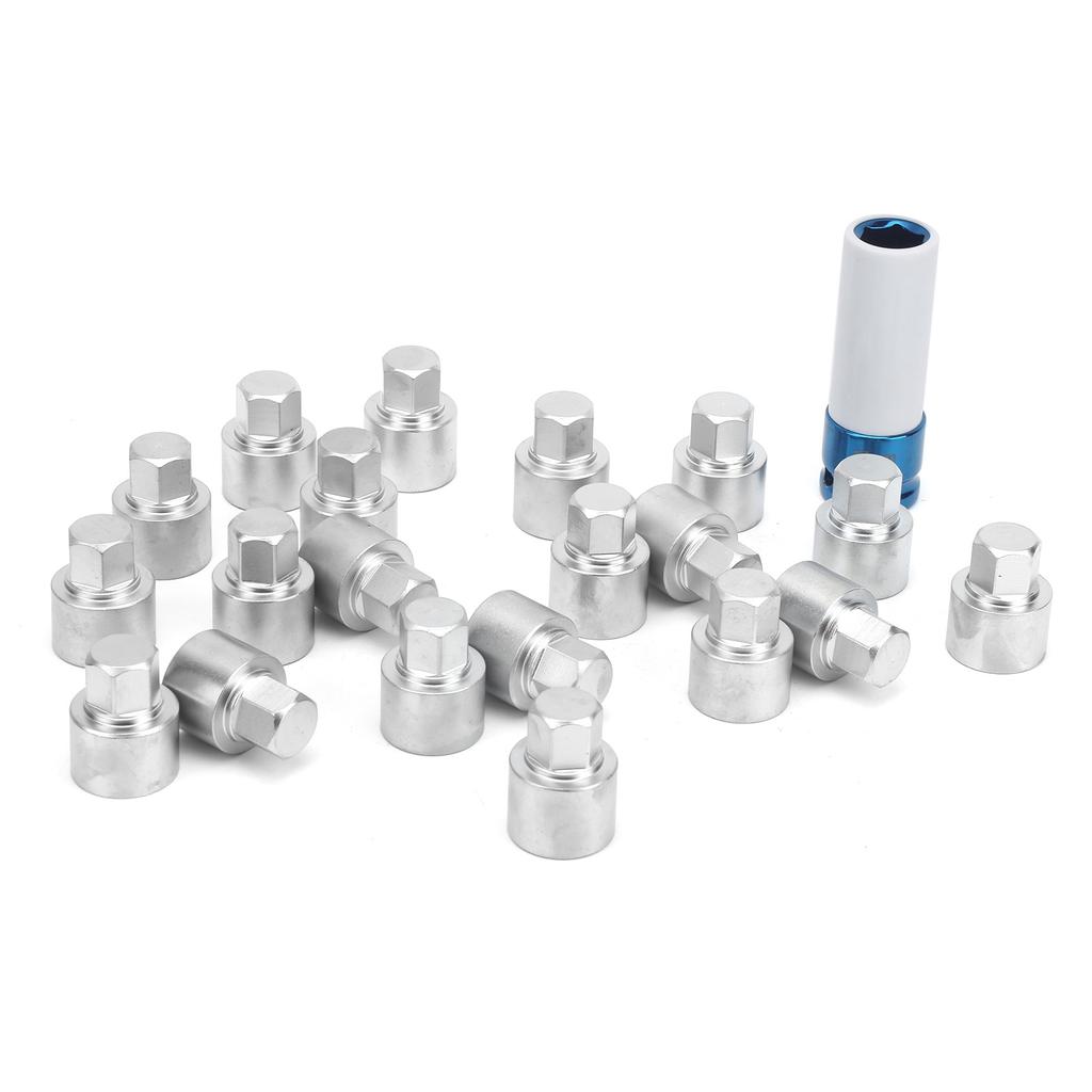 21 шт. противоугонный инструмент для снятия гаек колесных болтов с набором инструментов 20 фиксирующих ключей 17 мм