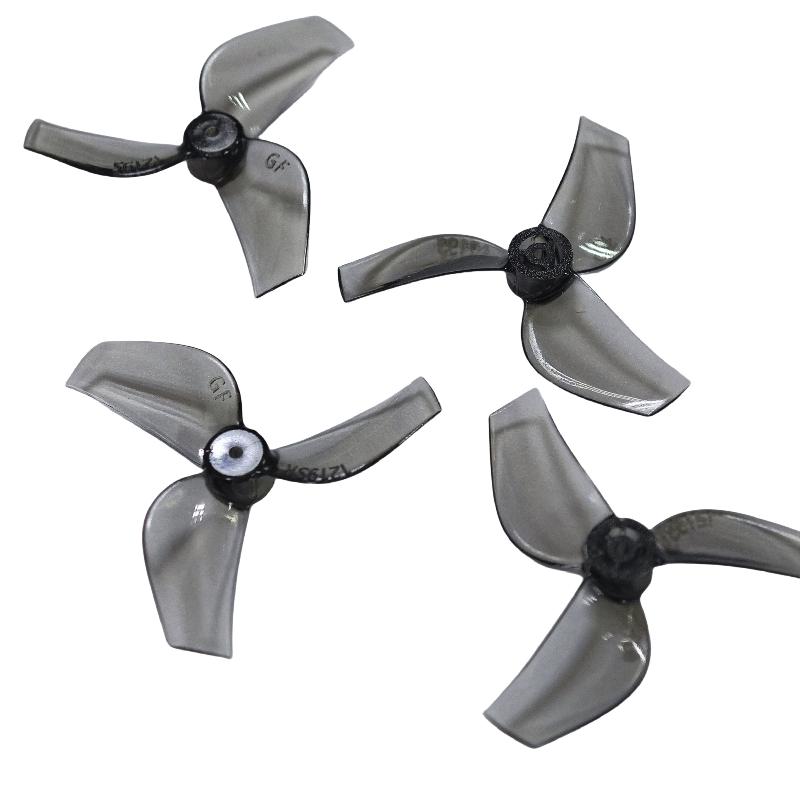 4 шт. 3-лопастных сверхлегких пропеллера CW CCW 1219S 31 мм для FPV Tinywhoop микро-дрона для мотора 0702 29000Kv DIY запчасть