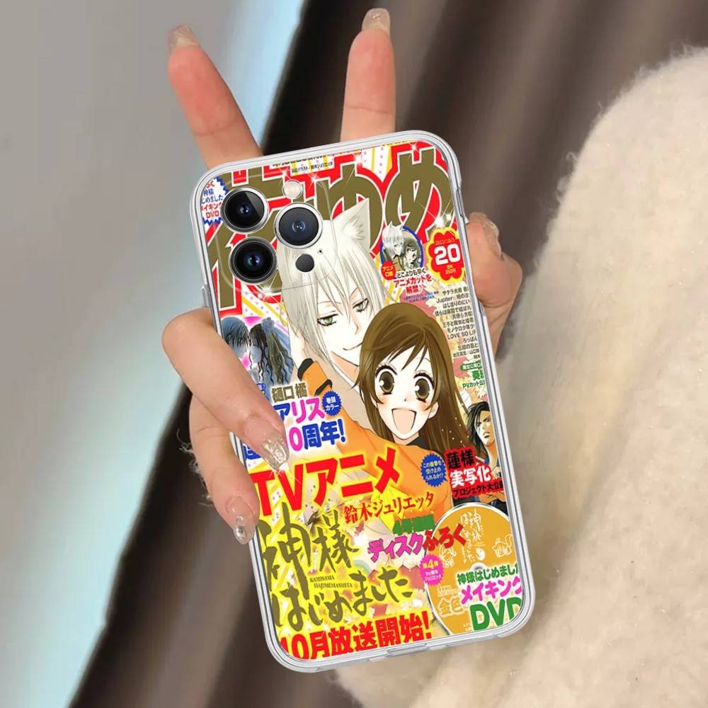 Аниме K-Kamisama Kiss Прозрачный чехол для телефона для iPhone 16 15 14 13 12 11 Pro Max Plus Мягкая обложка