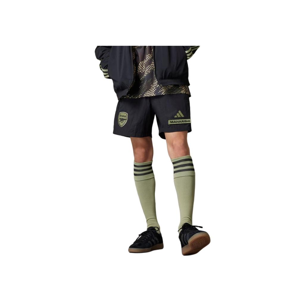 Adidas X Maharishi Arsenal Condivo 23 Тренировочные футбольные шорты Мужские шорты Черный IN4751