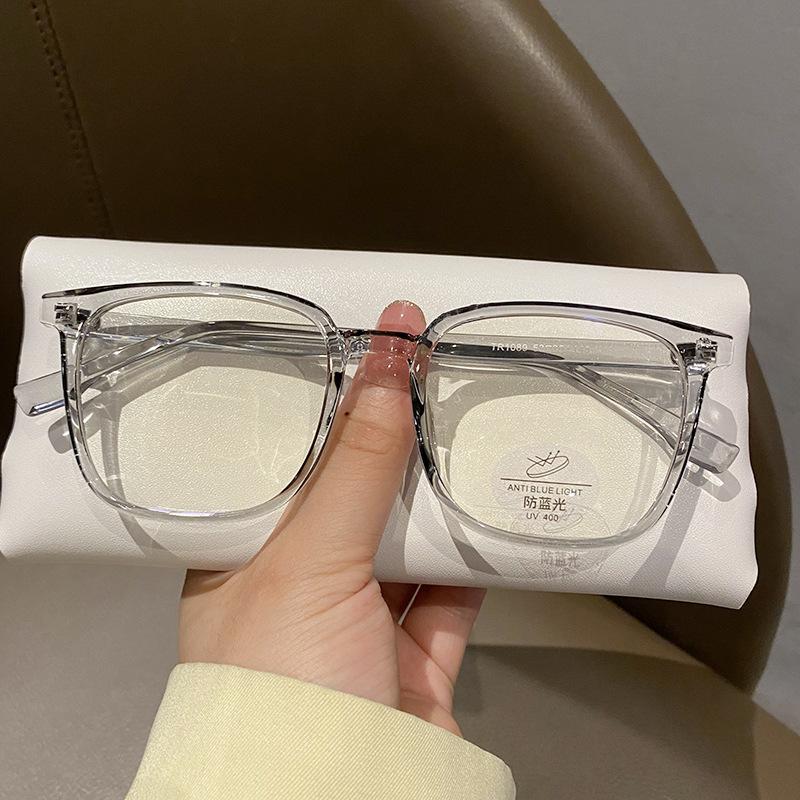 Модные очки для близорукости для мужчин и женщин, блокирующие синий свет, прозрачные очки по рецепту, унисекс, очки с минусовой диоптрией