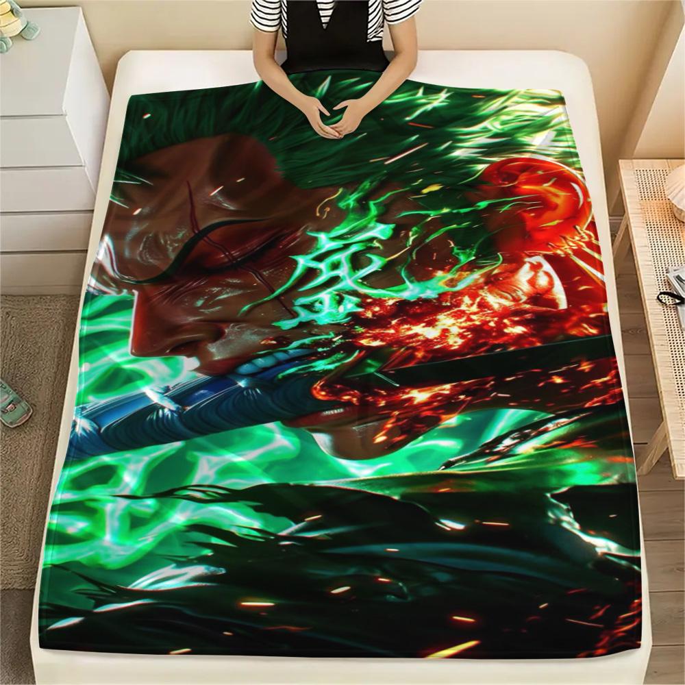 Zoro Comfort Journey Printed Blanket, Flannel Blanket Perfect for Indoor Bedroom, Chair, Sofa and Picnic.-TING