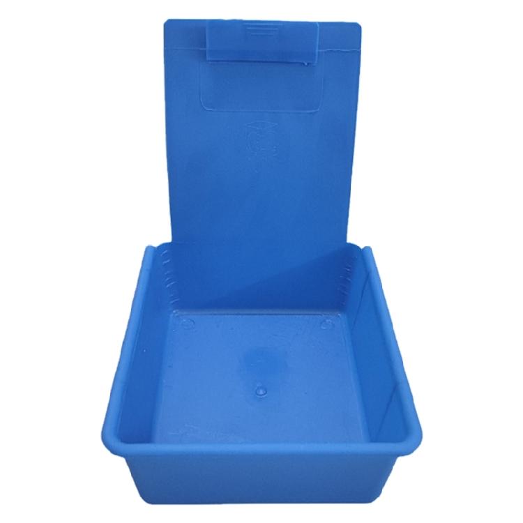 Dental Lab Storage Box With Clip Dental Working Lab Pan For Denture Mold Transport And Organization In Workshop