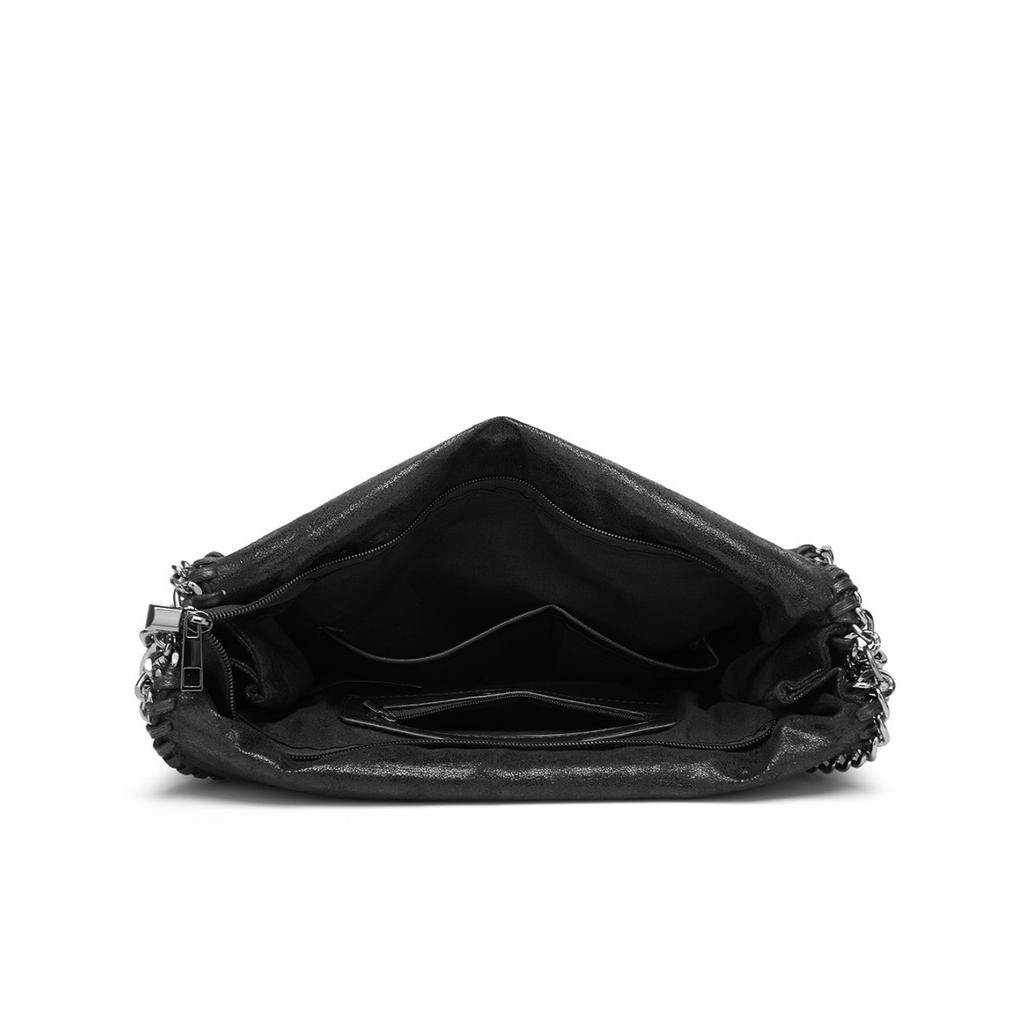 European and American retro five-pointed star willow chain women's bag fashionable women's large-capacity shoulder oblique span portable women's bag