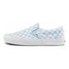 Vans Кеды слипоны в клетку, низкие, для скейтбординга, унисекс, сине-белые VN0A7VCFYRQ