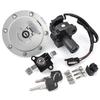 For Honda CB-1 CB400F 1989-1991 / CB1000F 1993-1997 Fuel Cap Ignition Switch Seat Lock with Key Kit