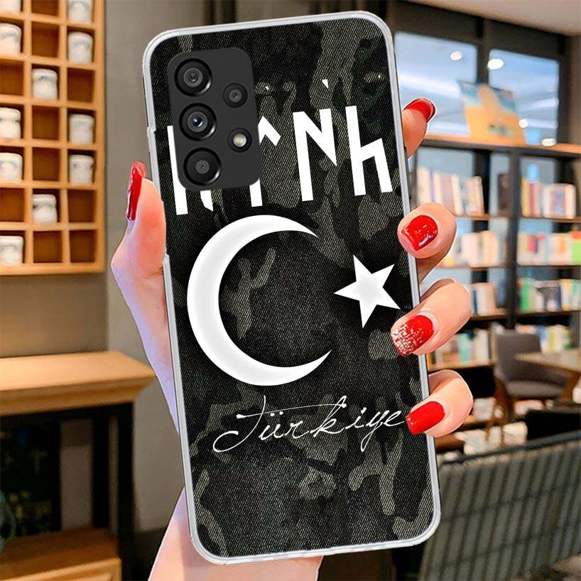 Turkey Turkish Flag Phone Case For Samsung Galaxy A17 A37 A57 A16 A26 A36 A56 A15 A25 A35 A55 A14 A24 A34 A54 A13 A23 A33 A53 Ga