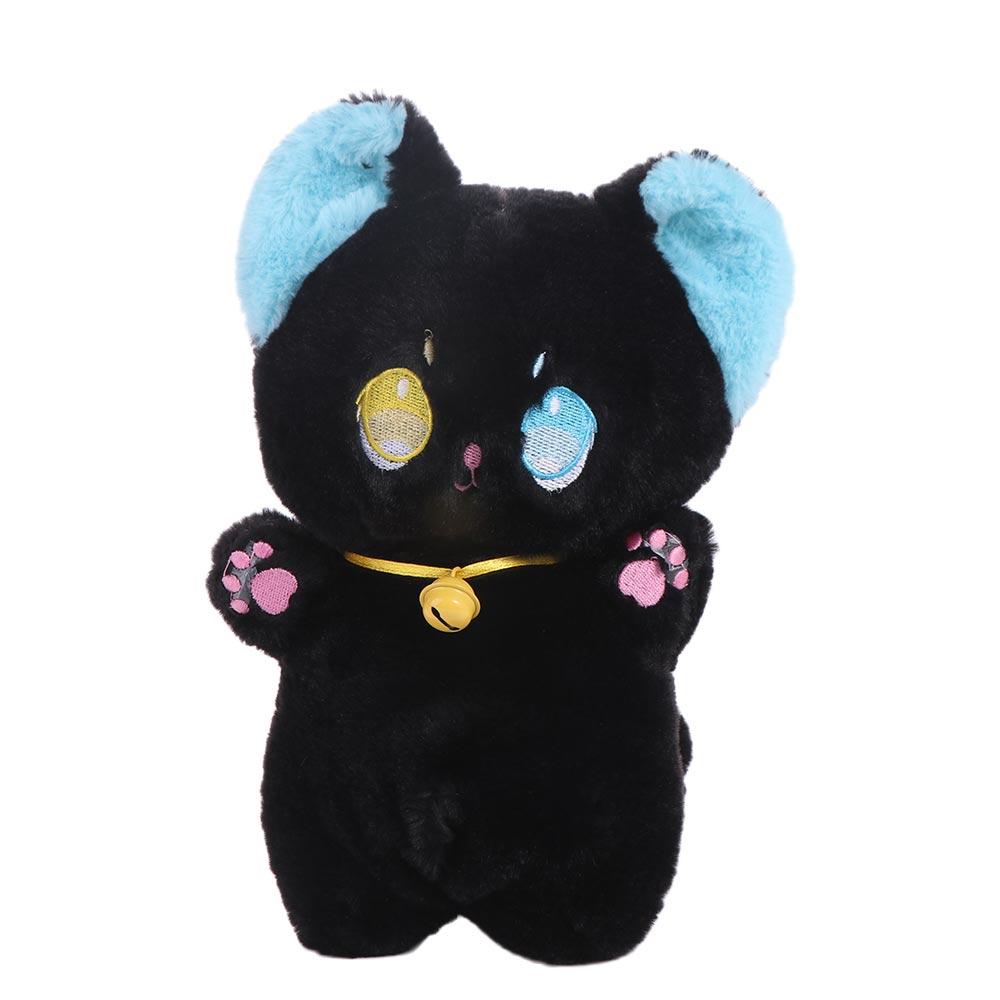 Плюшевая игрушка «Сказочный кот» с черным и белым котом Плюшевая подушка «Сказочный кот» Детские игрушки