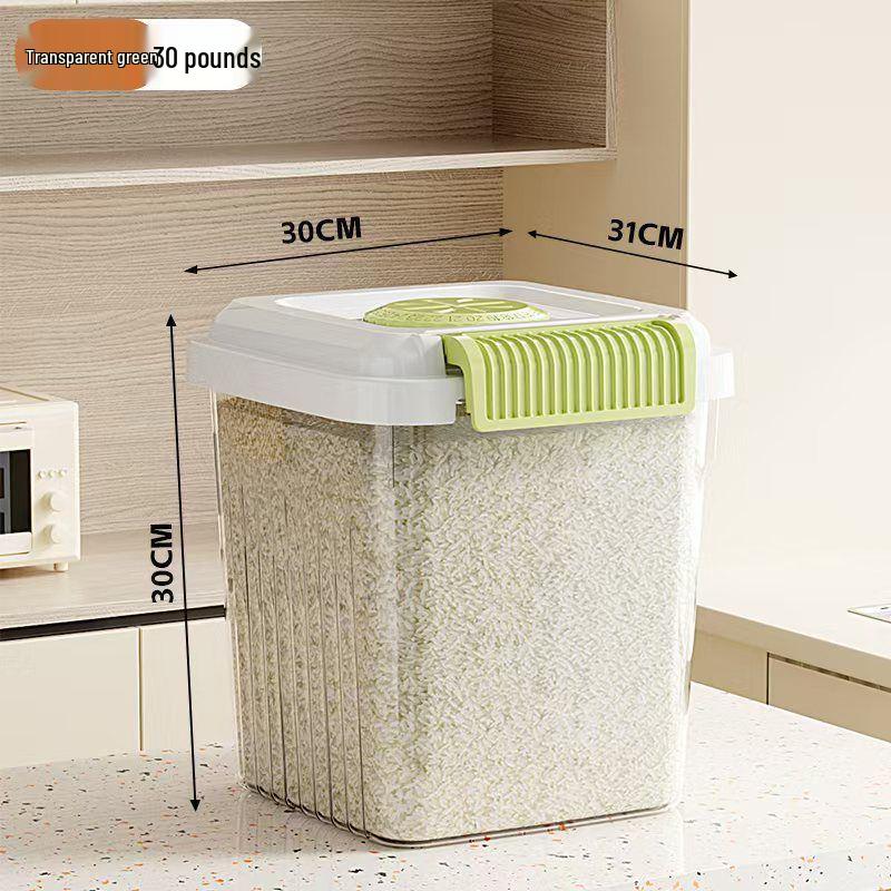 Герметичный контейнер для хранения риса и зерна, защищенный от насекомых