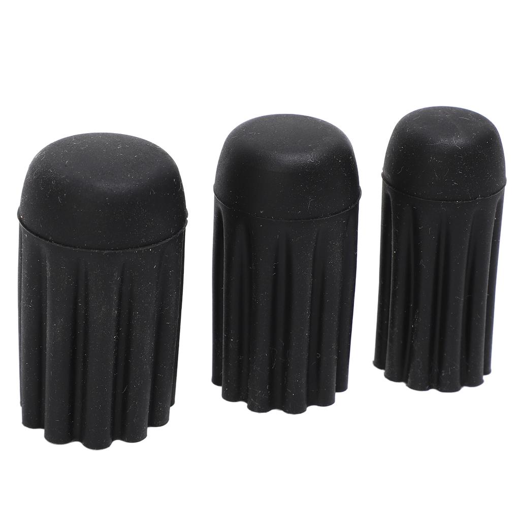 3 шт. силиконовые защитные напальчники для шитья, вышивки, термоклеевого пистолета, защитные наперстки 3 размера