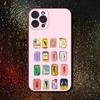 Чехол для телефона 'Забавные рыбы-сардины' для iPhone 16,15,14,13,12,11 Plus,Pro Max,XS,X,XR,SE,Mini,8,7, Мягкий силиконовый черный чехол