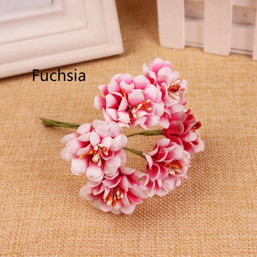 6 шт. шелковый цветок искусственная хризантема Европейский многоцветный букет искусственных цветов свадебное украшение для дома и вечеринки