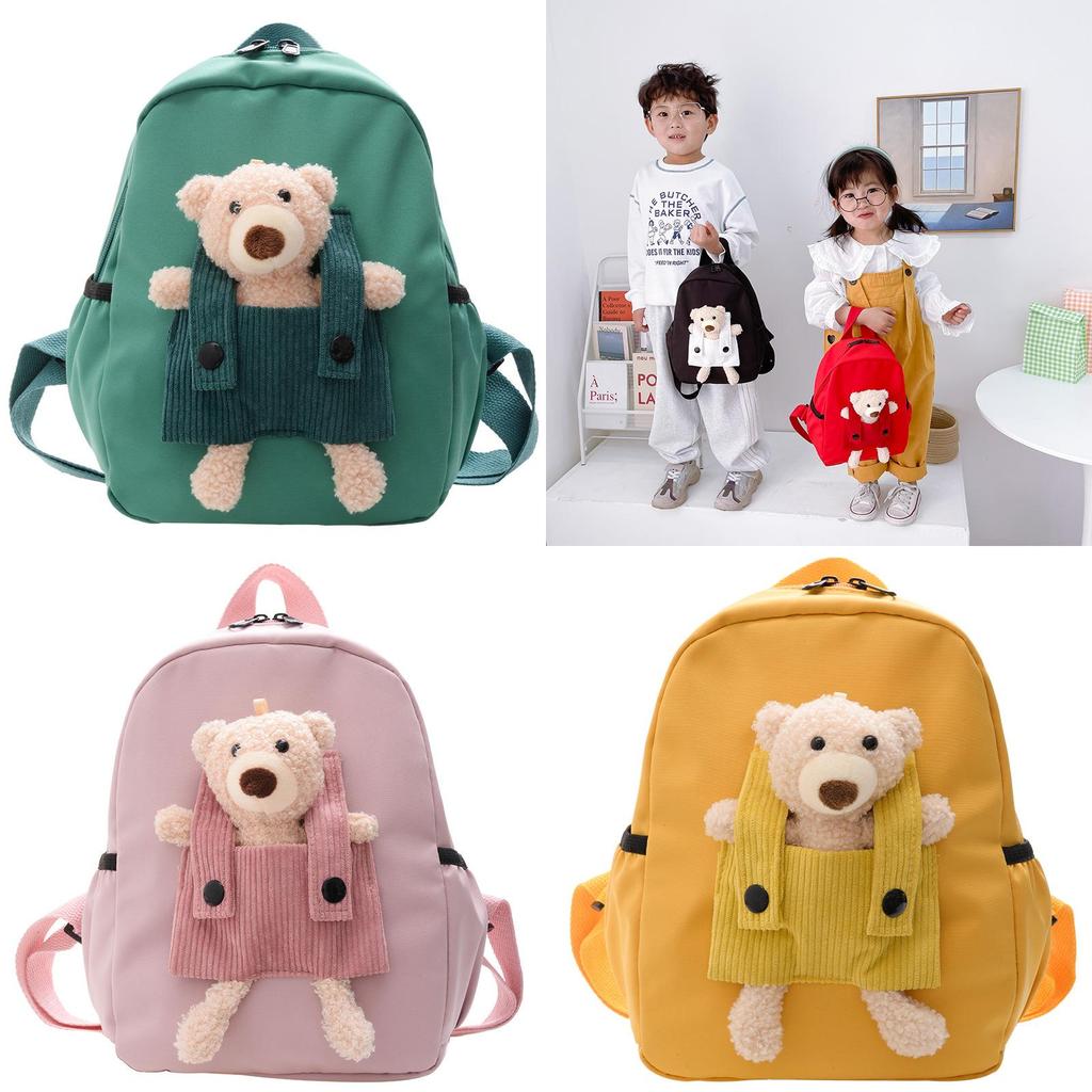 Preschool Student Backpack With Breathable Oxford Cloth And Colorful Pattern For Daycare