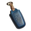 Krovat Toyota Key Case Alphard 40 Series Voxy 90 Series Vellfire Noah Smart Key Case Accessories Genuine Leather 5 Button Navy