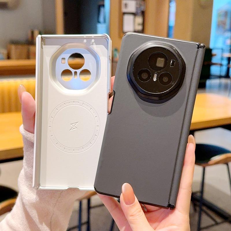Чехол для мобильного телефона Honor magicv3 простой кожаный на магнитной застежке защита двойной центральной оси Honor vs3 линза всесторонний противоударный чехол подходит
