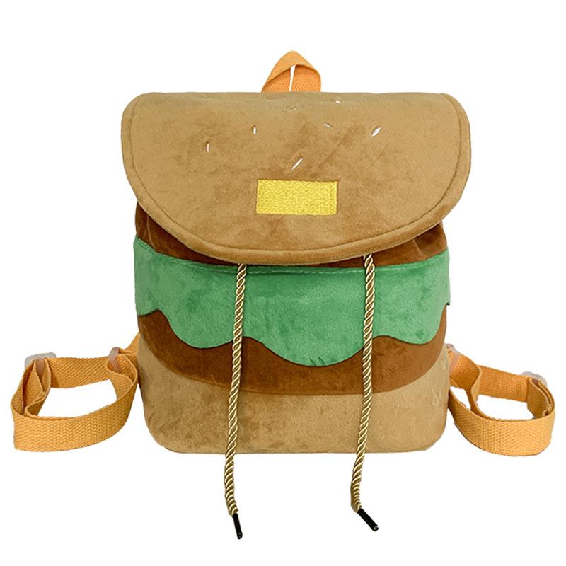 Милая девочка мультяшная уродливая милая маленькая спинка девочка новый персонализированный студенческий школьный рюкзак нишевый дизайн уличный рюкзак для отдыха