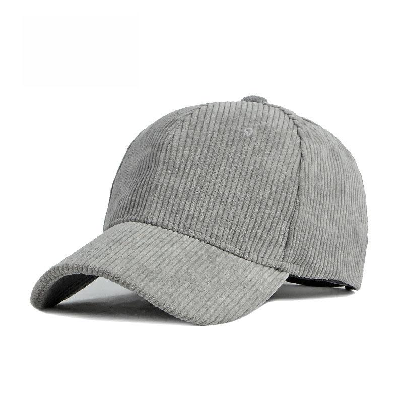 Corduroy Baseball Cap, Autumn and Winter Warm Duckbill Cap, Multi Colored Men's and Women's Fashionable Sun Shading Hip-hop