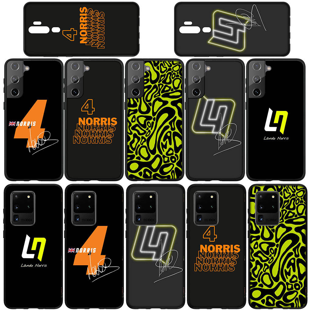 Phone Case for Samsung Galaxy S25 S24 S23 iPhone 16 15 Xiaomi Redmi Note 14 13 12 16E 11 ProOPPO Moto Huawei F1 Number Funda No 4 No4 Supercar Cover
