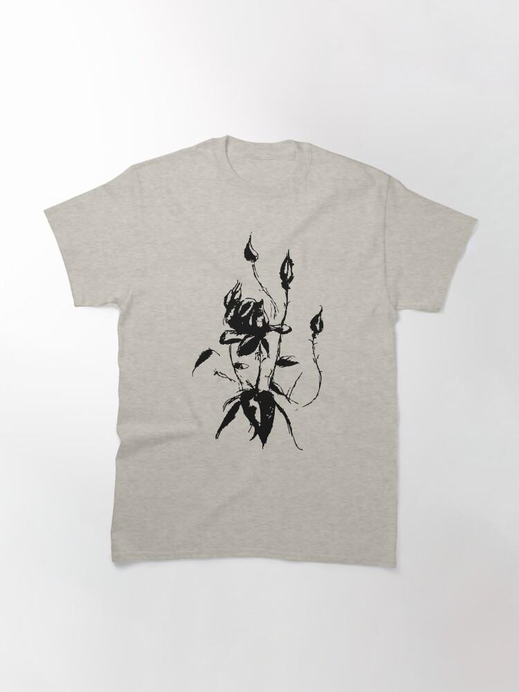 Black rose No.4 Classic T-Shirt