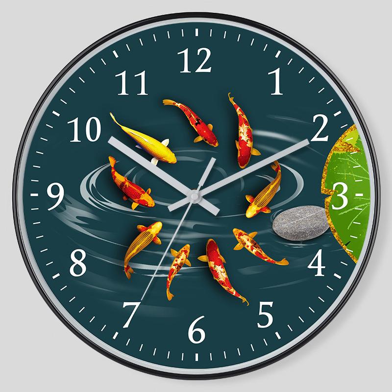 8-дюймовые 20-сантиметровые бесшумные настенные часы, креативные и модные, современные домашние часы, простые часы для гостиной