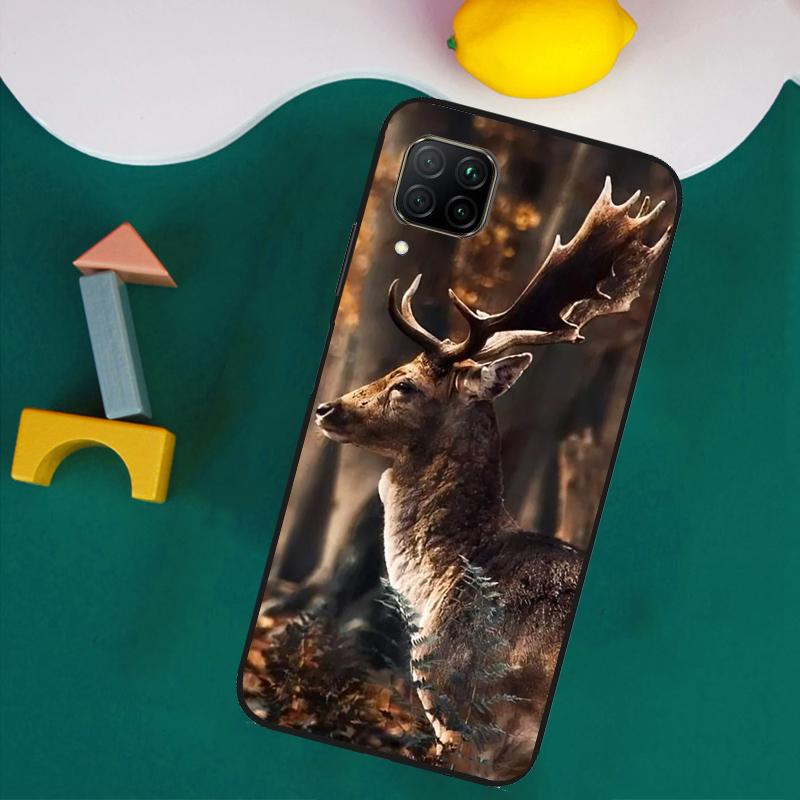 Чехол Олень для Huawei Nova Y73 Y72 Y70 Y90 Y60 Y61 Y91 12s 12i 11i 8i 9 10 SE P40 Lite P30 P60 Pro