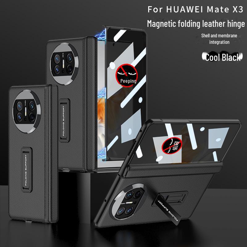 Чехол для Huawei Mate X3 Full-Cover Folding Screen из кожи для телефона — защита от писков и падений