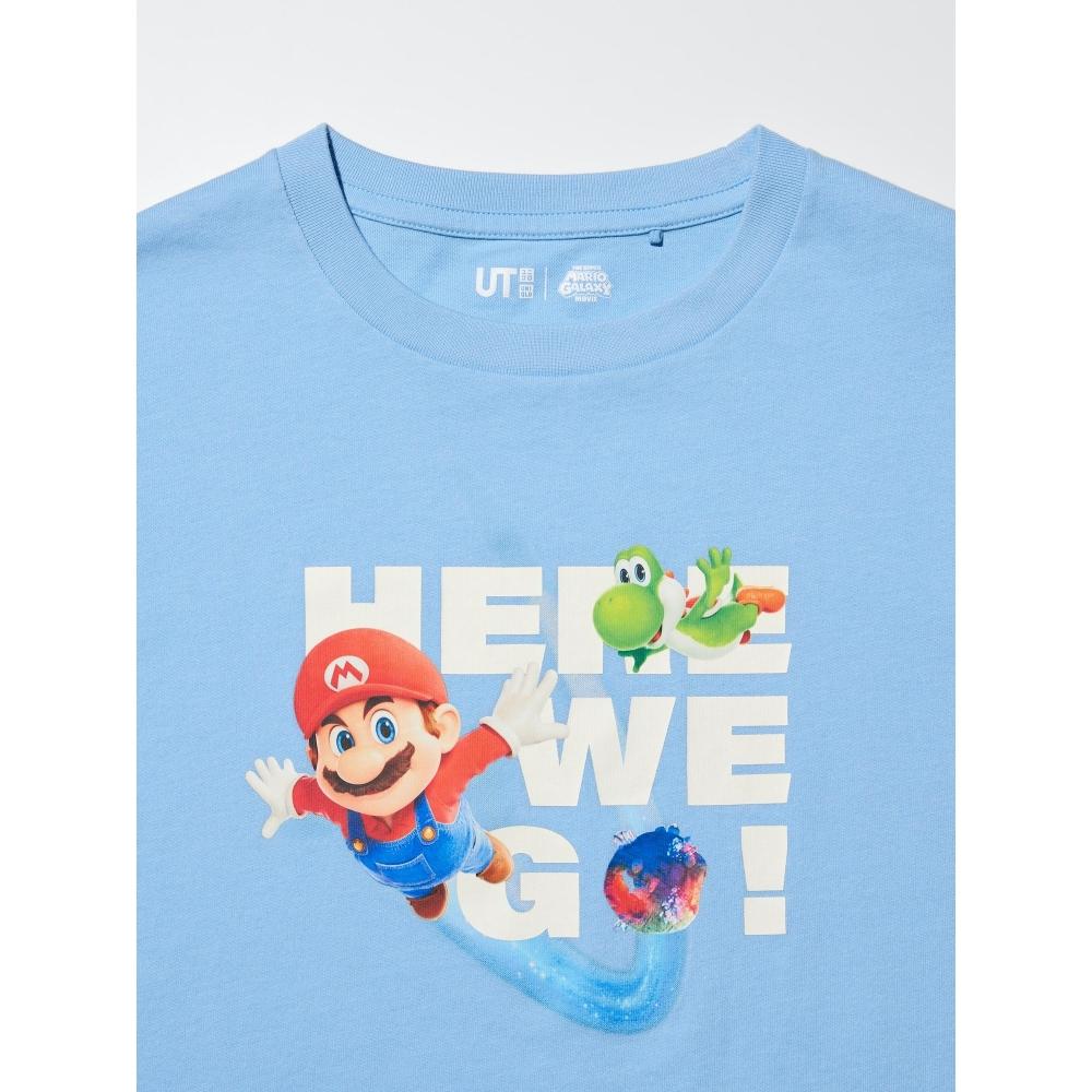 Uniqlo Япония Вырезка из фильма Super Mario Galaxy