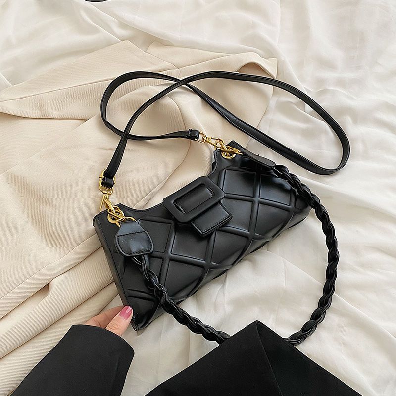 Женская сумка через плечо на одно плечо, сумка через подмышку, высококачественная текстура, летняя мода