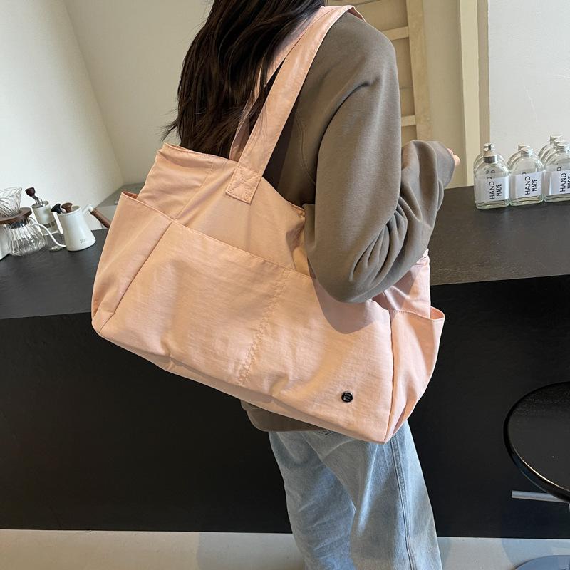 Casual Bag Women'S Large-Capacity Shoulder Bag Large Bag Japanese Light Wind Casual Portable Student Schoolbag Commuter