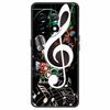 Чехол для OnePlus 11 5G One Plus 11R Цветок Мрамор Черный Бампер Мягкий ТПУ Силиконовый Чехол для OnePlus 11 / 11R 5G Чехлы для Телефонов Capas