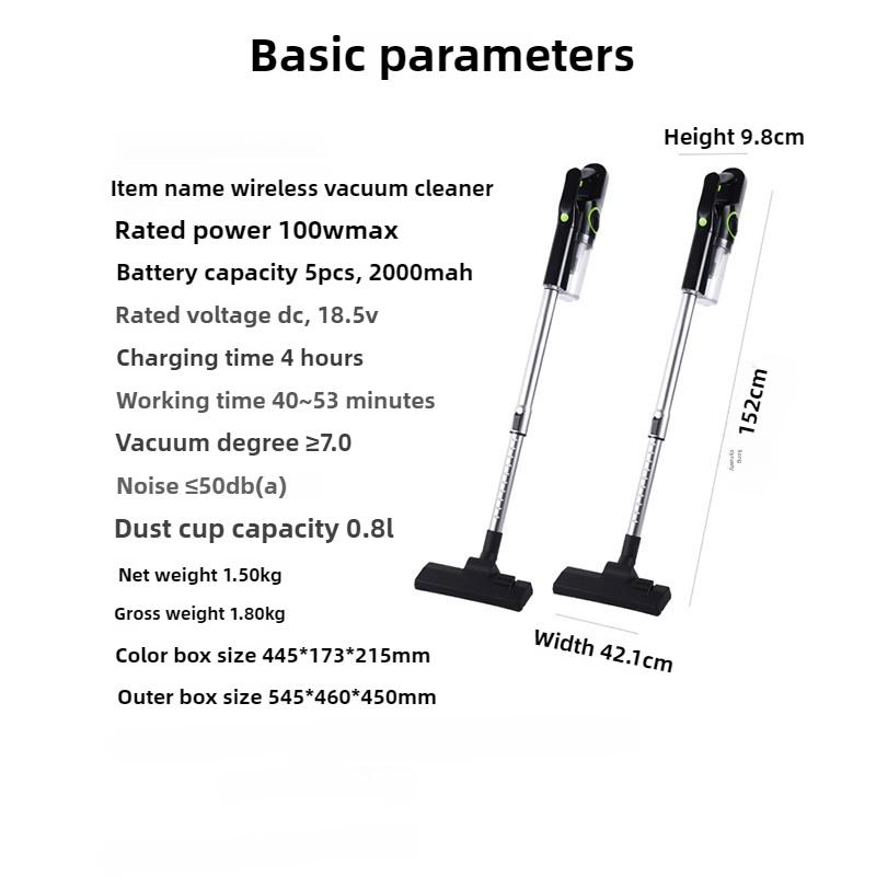 Ручные бытовые беспроводные пылесосы с высокой мощностью всасывания