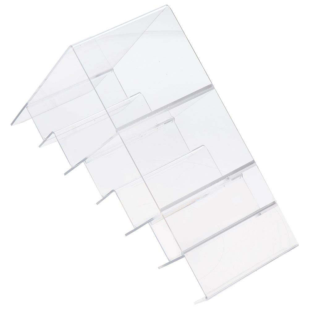 Acrylic Clear Display Risers 6 Tiers Jewelry Racks Organizer  Collection
