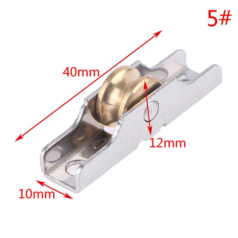 1 Pcs Stainless Steel Window Pulley Sliding Door Roller Runner Wheel Track Pulley