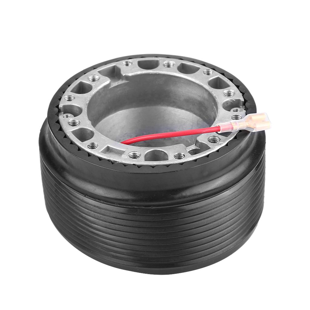 Адаптер ступицы гоночного колеса, Алюминиевый 6-болтовый адаптер гоночного колеса Quick Relse Kit для 323 Miata MX3 MX5 MX6, Черный