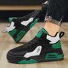 Men's Korean Style High-Top Autumn Sports Casual Shoes with Thick Soles