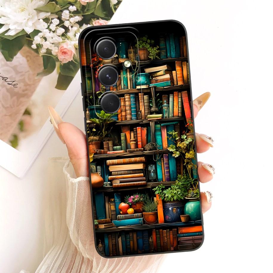 For Samsung Galaxy A24 4G Case SM-A245F Popular Flower Soft Protection Cover For Samsung A14 A34 A54 5G A546B A346B A146B Bumper