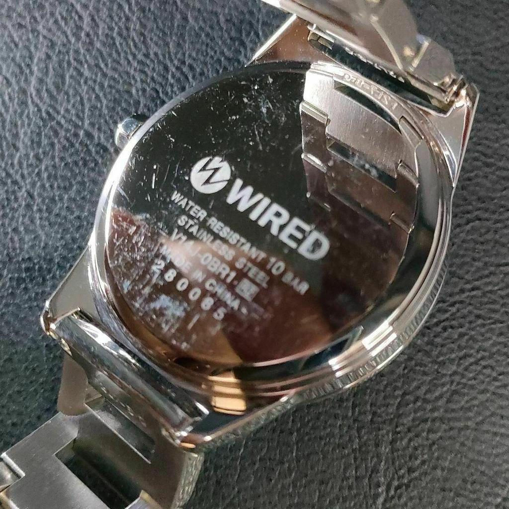[USED] Extreme SEIKO Wired Red Silver Gold Solar